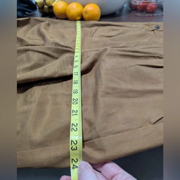 Madewell Harlow Wide-Leg Pant in Acorn - Picture 13 of 16